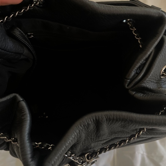 Chanel Chain Bucket Drawstring Bag - Picture 3 of 4